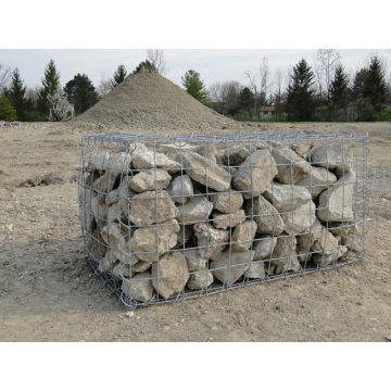 Feuerverzinktes geschweißtes Gabion